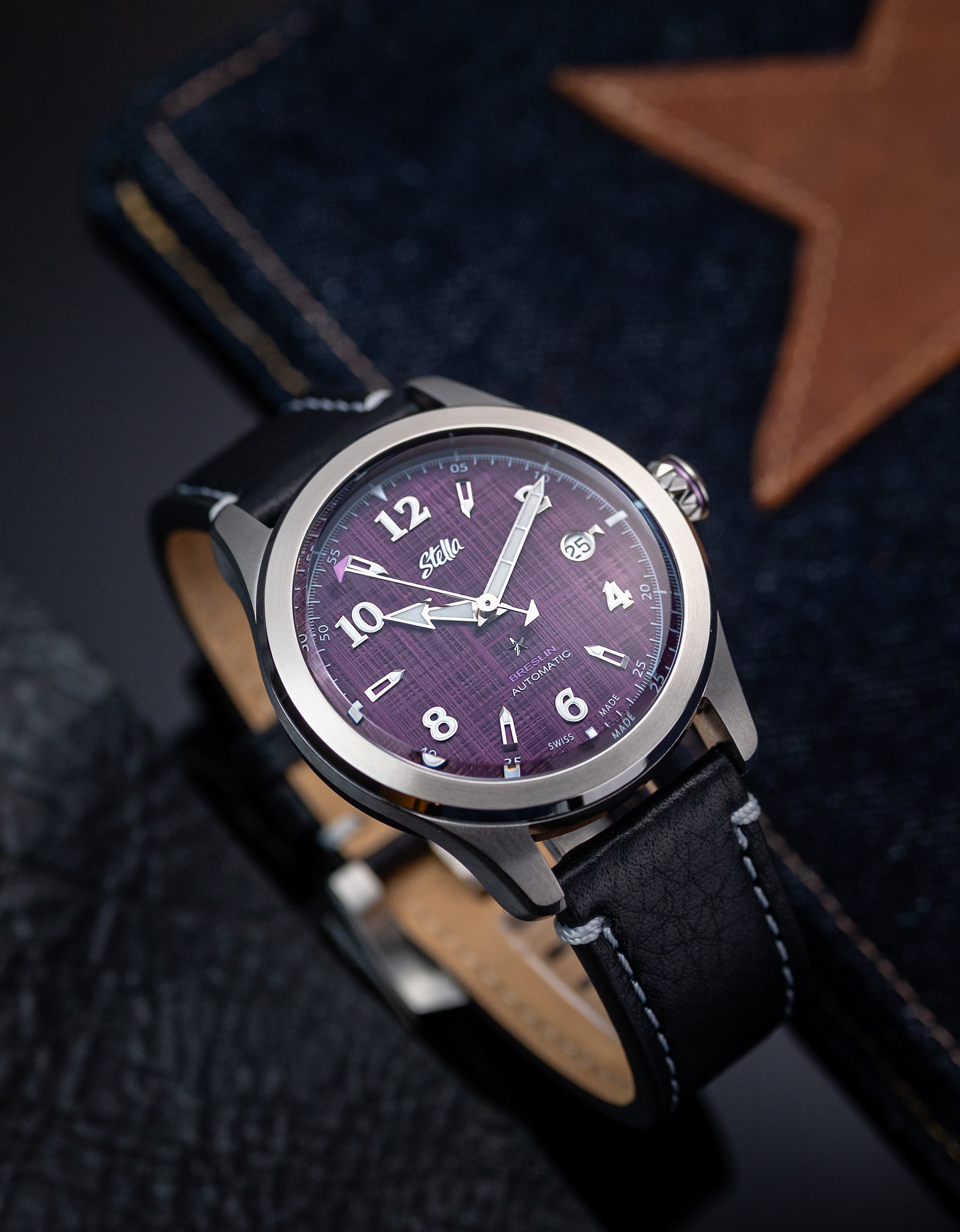 Breslin Indigo Purple