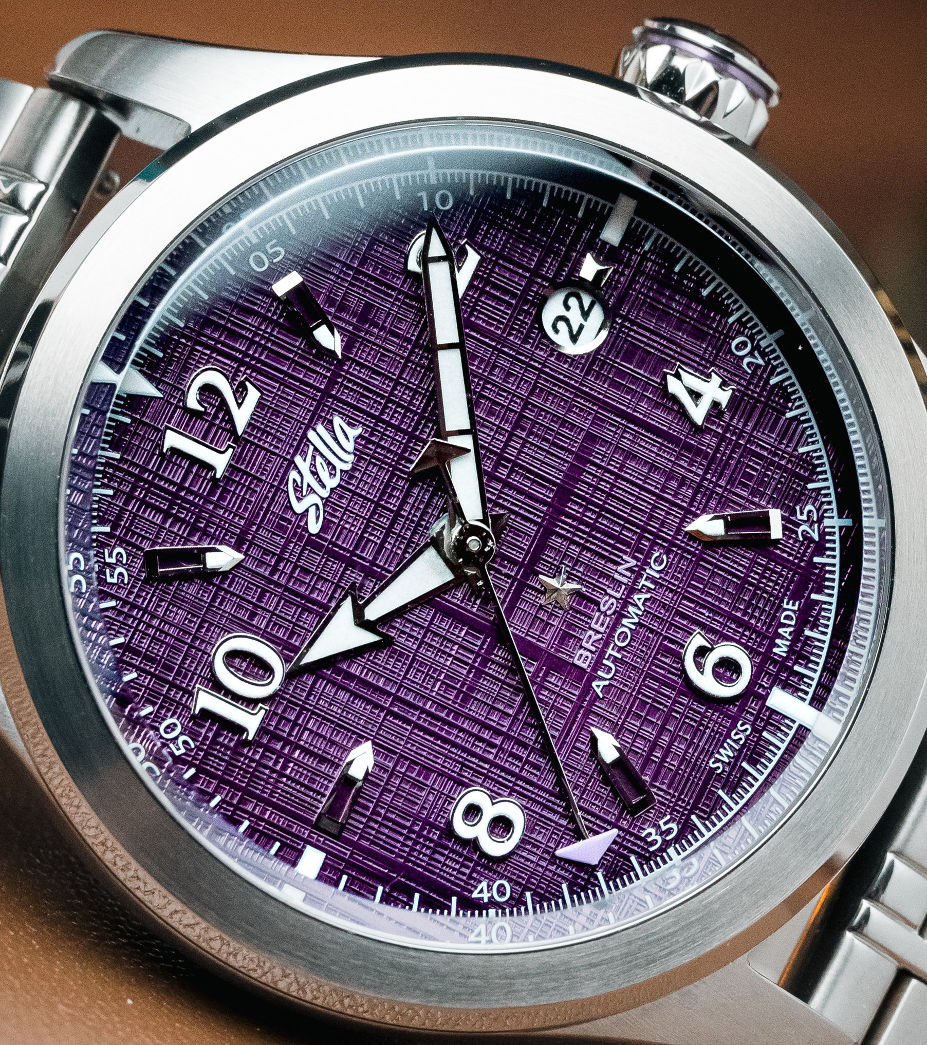 Breslin Indigo Purple