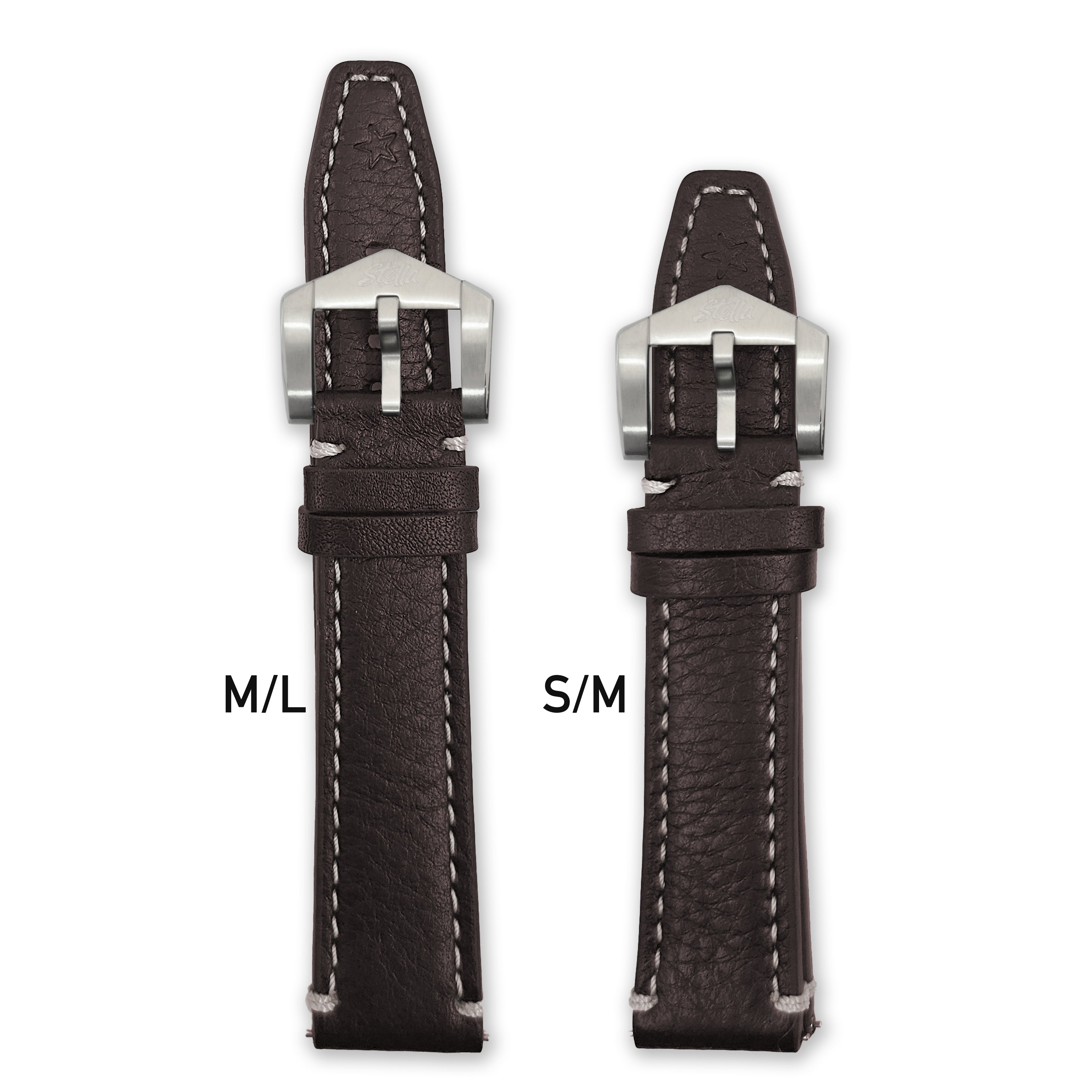 Brown Italian Leather Strap