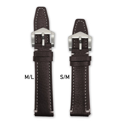 Brown Italian Leather Strap