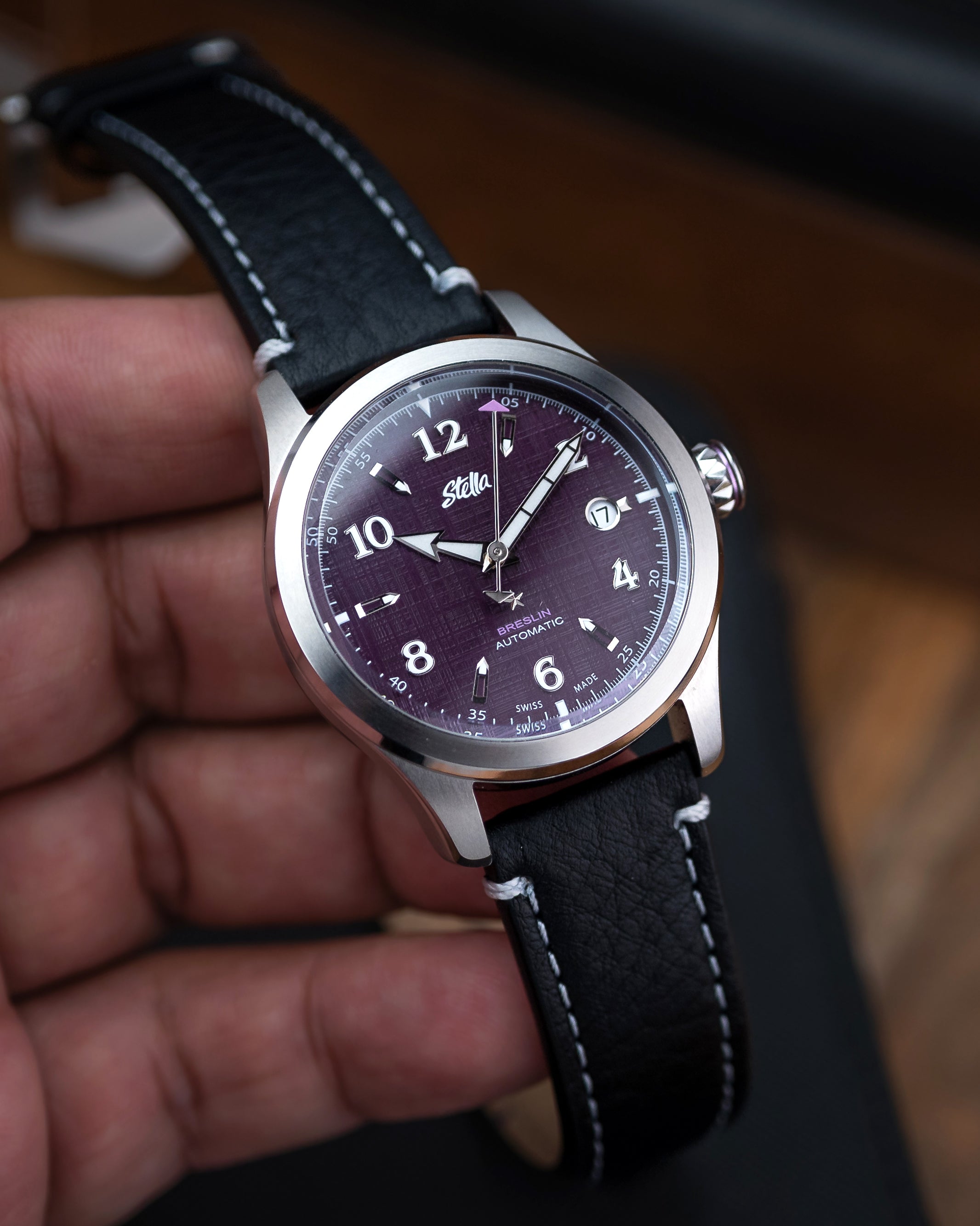 Breslin Indigo Purple – Stella Watch Company